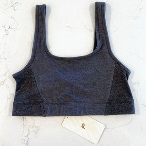 FABLETICS | Restoreknit Scoop Back Bra | M | Pewter | NWT